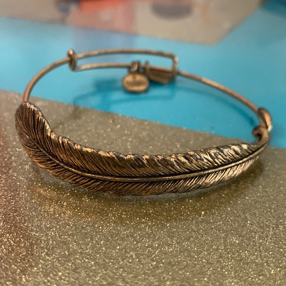 Alex and Ani Feather Bangle